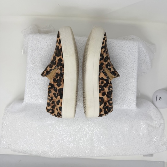Steve Madden Gills- women’s brown Leopard Sneakers Casual 7.5 women’s. - Picture 7 of 16